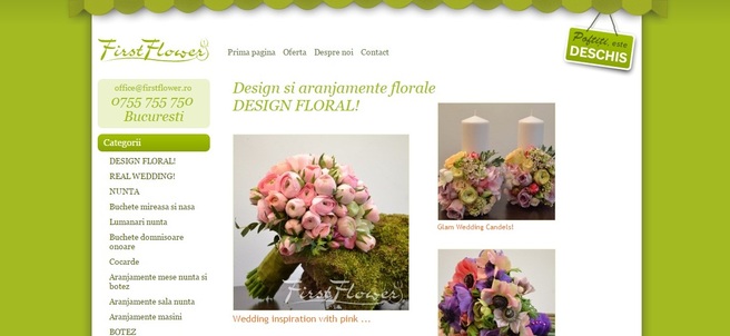 Vand Afaceresite Online Vanzari Aranjamente Florale Anuntulro